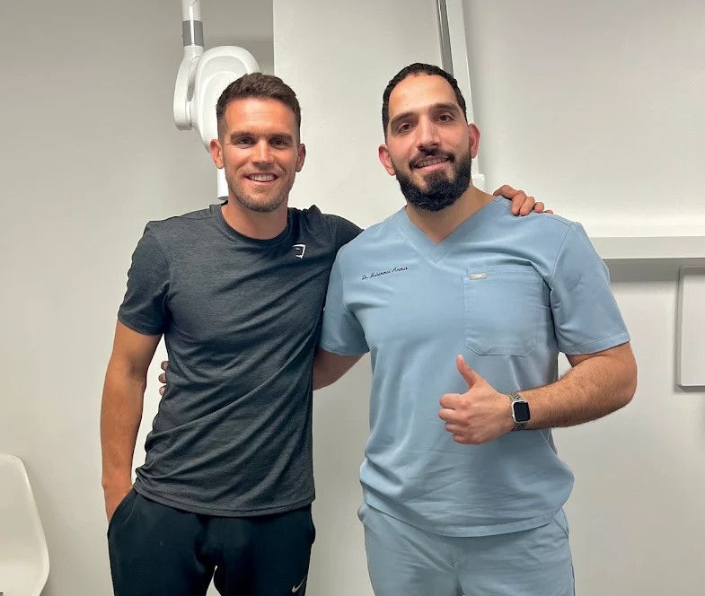 happy patient at acton practice