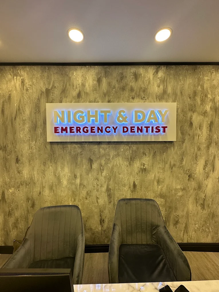 logo of night and day emergency dentist acton