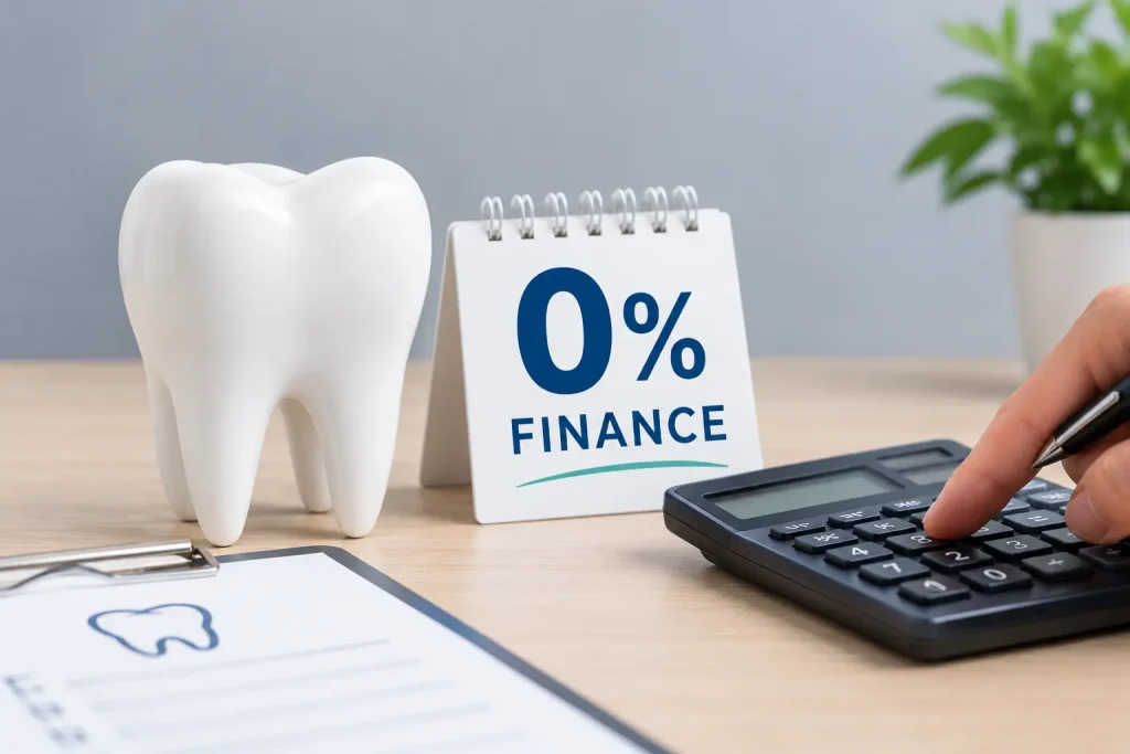 0% finance on dental treatment
