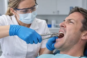 professional tooth extraction