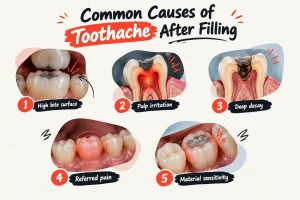 Common Causes of Toothache After Filling